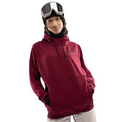 Damen Wintersport snowboardjacke für W1-W Groenland Bordeauxrot