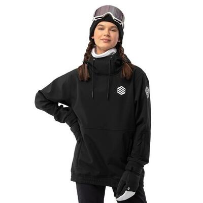 Chaqueta para snowboard/esquí mujer esquí y nieve W1-W Skywalk Negro