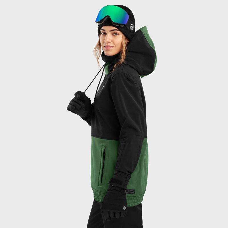 Dámská snowboardová bunda W1-W Evergreen Černá