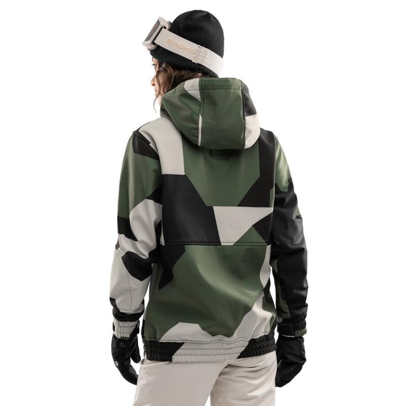 Dámská snowboardová bunda W1-W Corbet Zelená