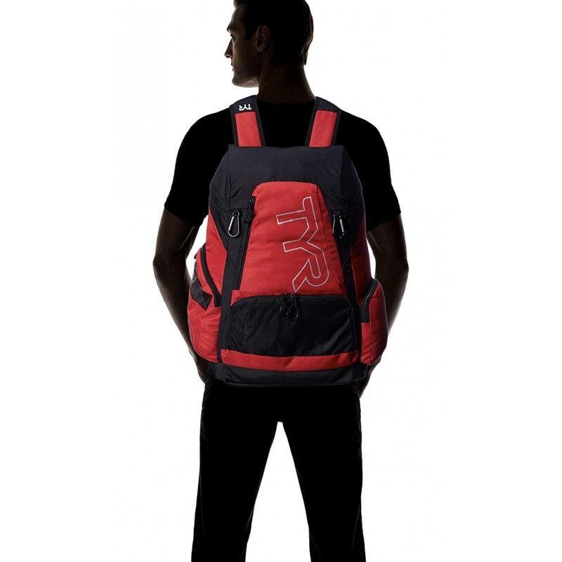 Sac à dos Alliance Team TYR 45L Rouge et Noir 3/4