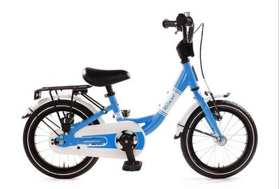 Kinderfiets baxi 14 inch. blauw
