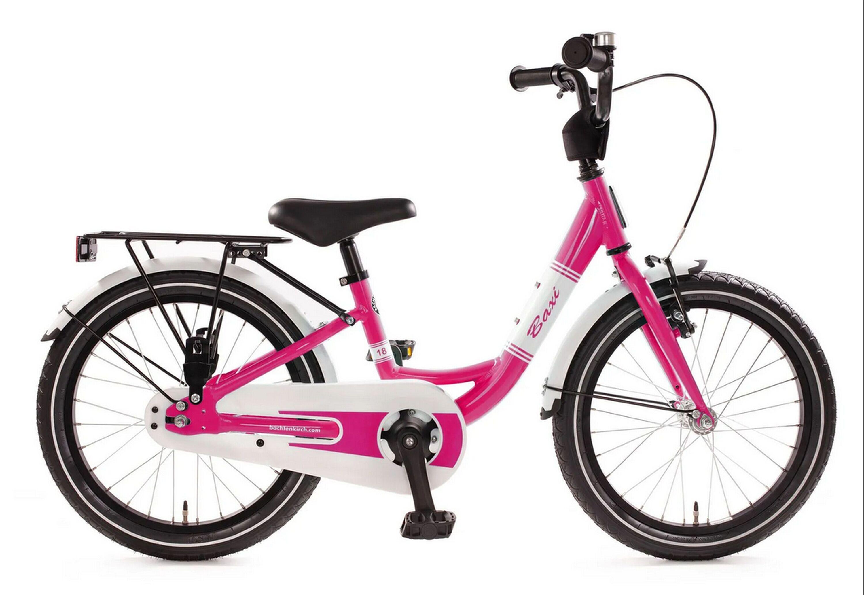 BACHTENKIRCH BACHTENKIRCH Kinderfiets BAXI 18 inch, roze