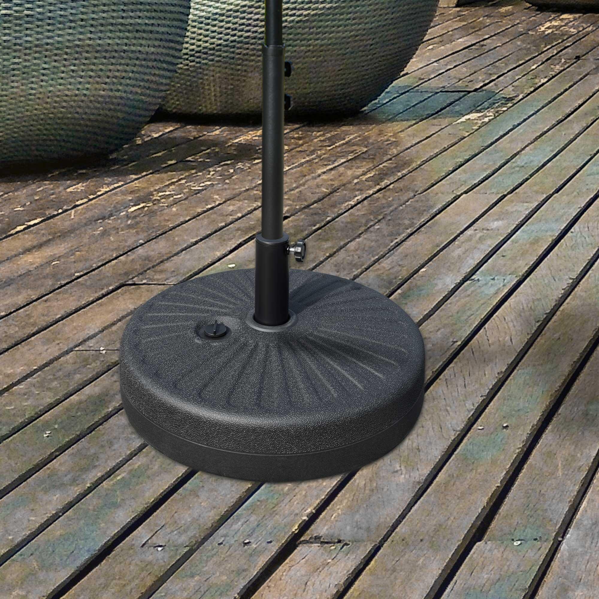 Outsunny Base per Ombrellone da Esterno con Palo Centrale Φ3.8cm e 4.8cm 2/7