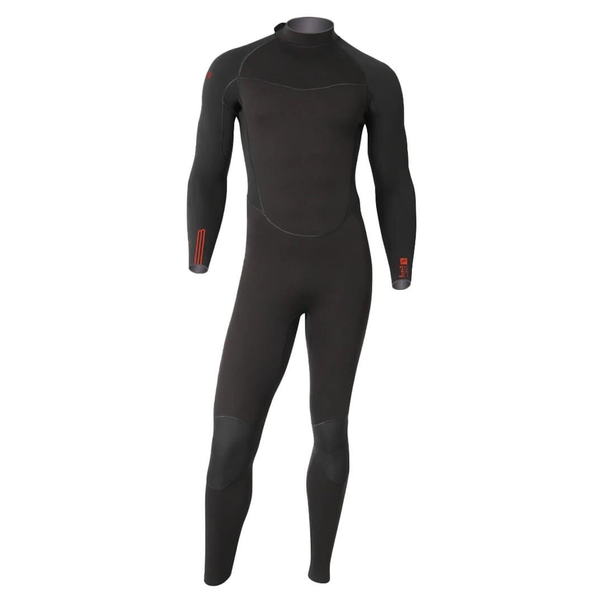 4/3 Stamiina - Zip Dos L/S Combinaison Surf Homme