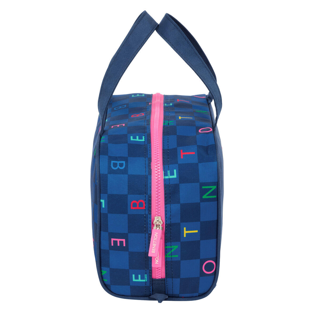 Neceser de Viaje Benetton Damero Azul marino 2/4