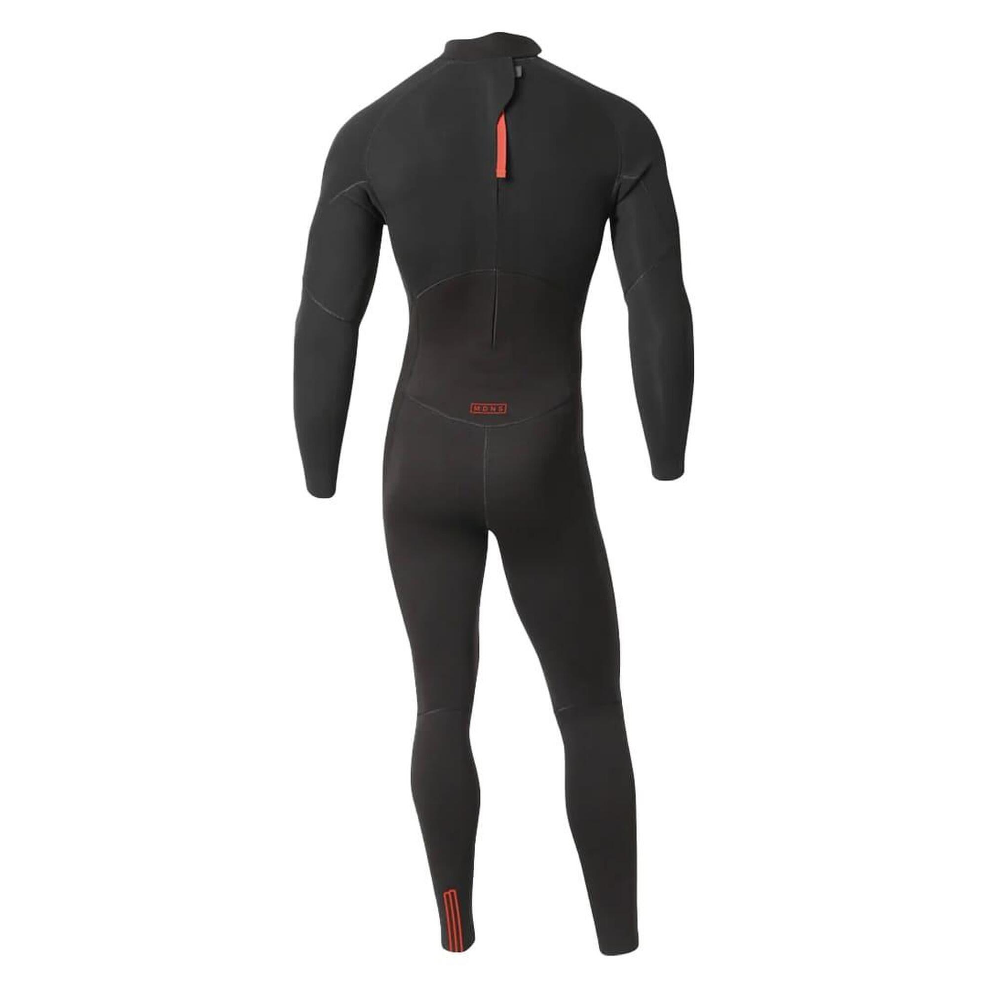 4/3 Stamiina - Zip Dos L/S Combinaison Surf Homme