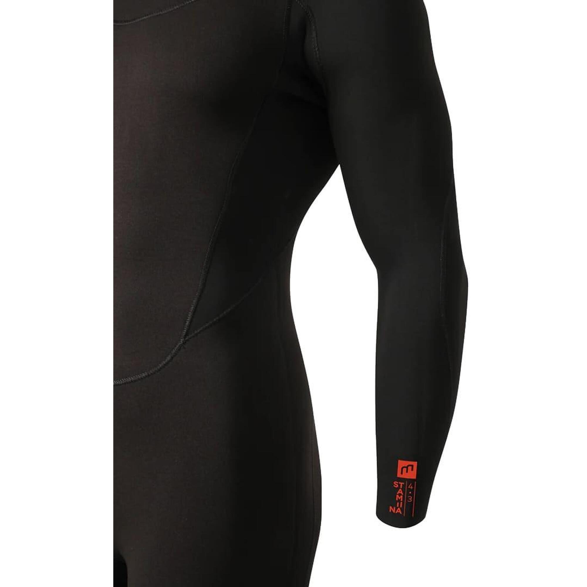 4/3 Stamiina - Zip Dos L/S Combinaison Surf Homme