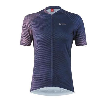 Maillot de cyclisme manches courtes FZ Classy HotBond® femme - Bleu Foncé