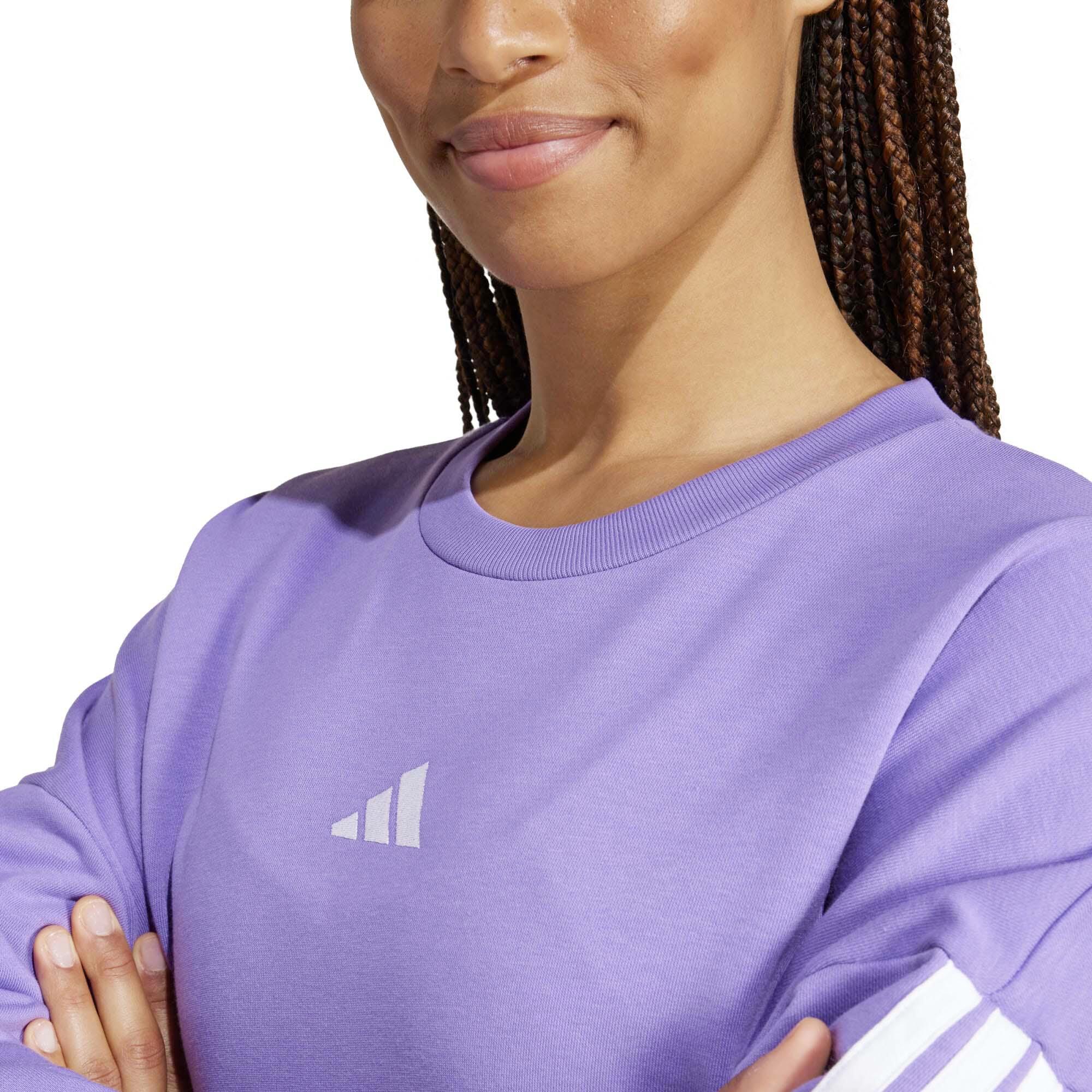 Sweat-Shirt Adidas Sport W 3S Ft Swt Femme 4/5