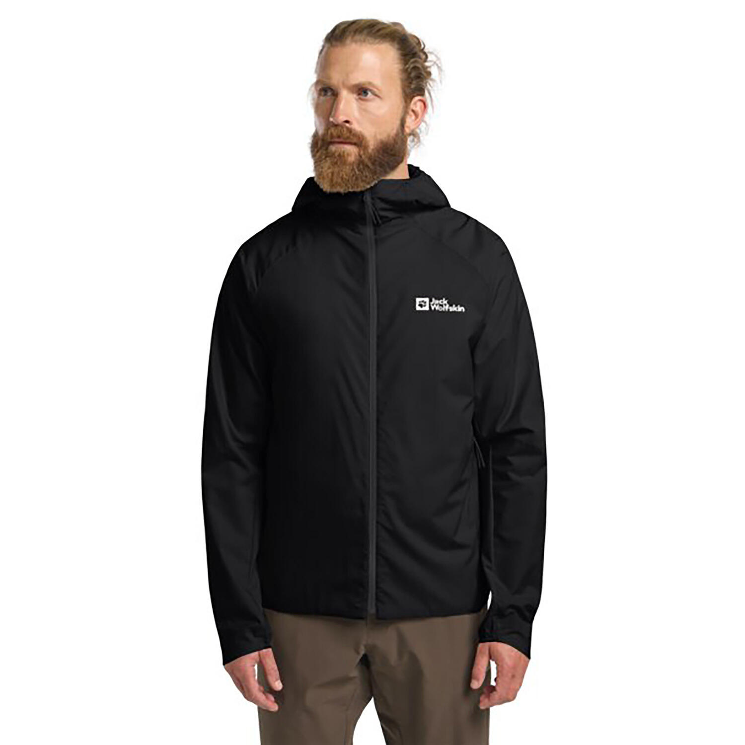 Chaqueta cortavientos para hombre Jack Wolfskin Prelight Octa 3/7