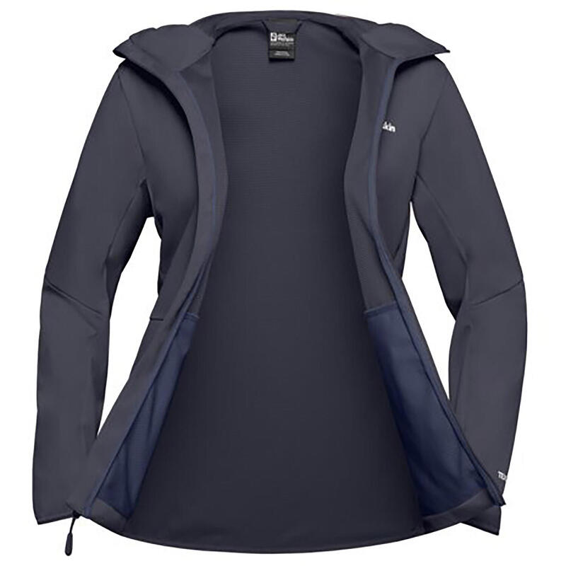Geacă softshell damă Jack Wolfskin Feldberg Hoody