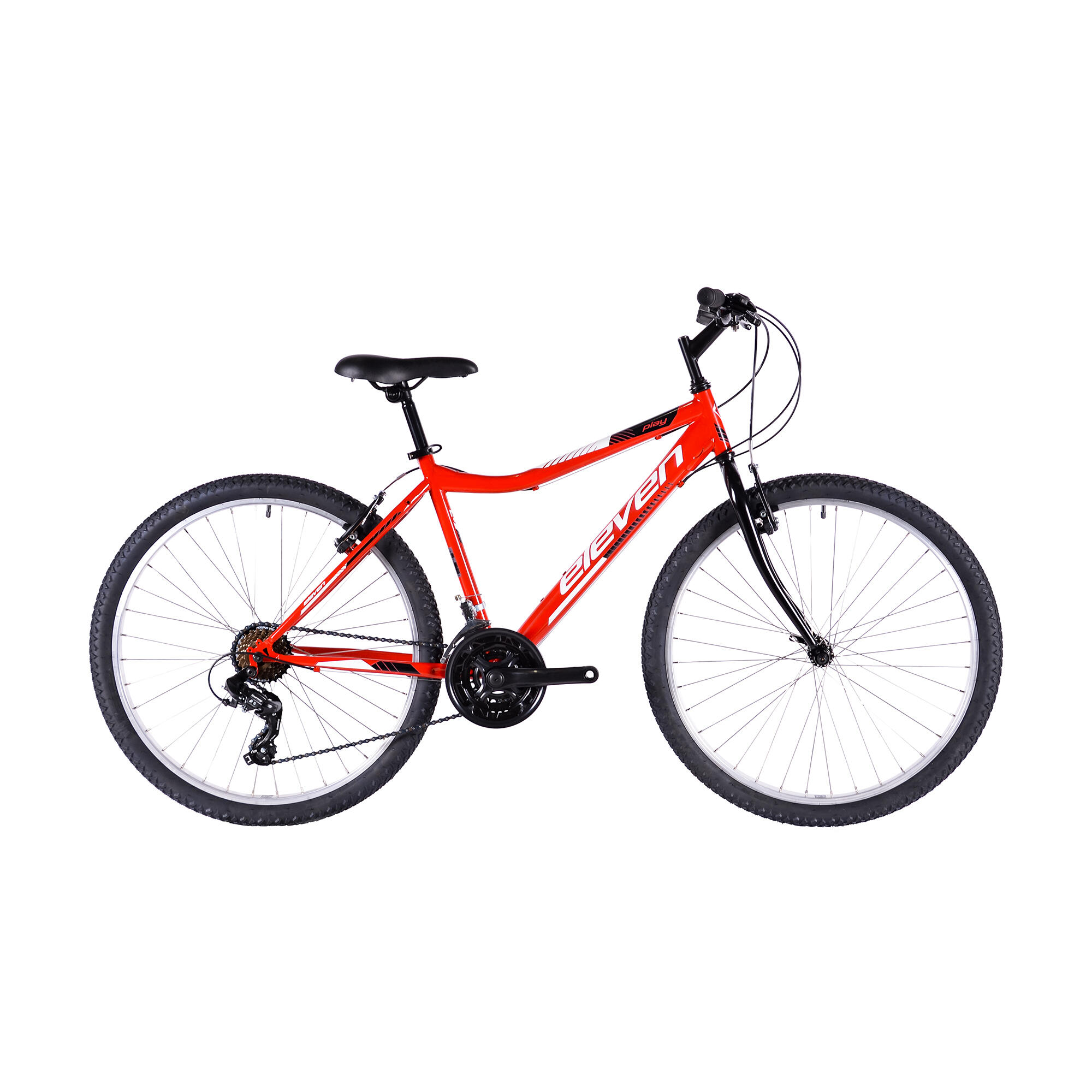 VITAL BIKE Bicicleta Eleven Play 24 pulgadas Roja de 9 a 12 años (1.30/1.50 cm)