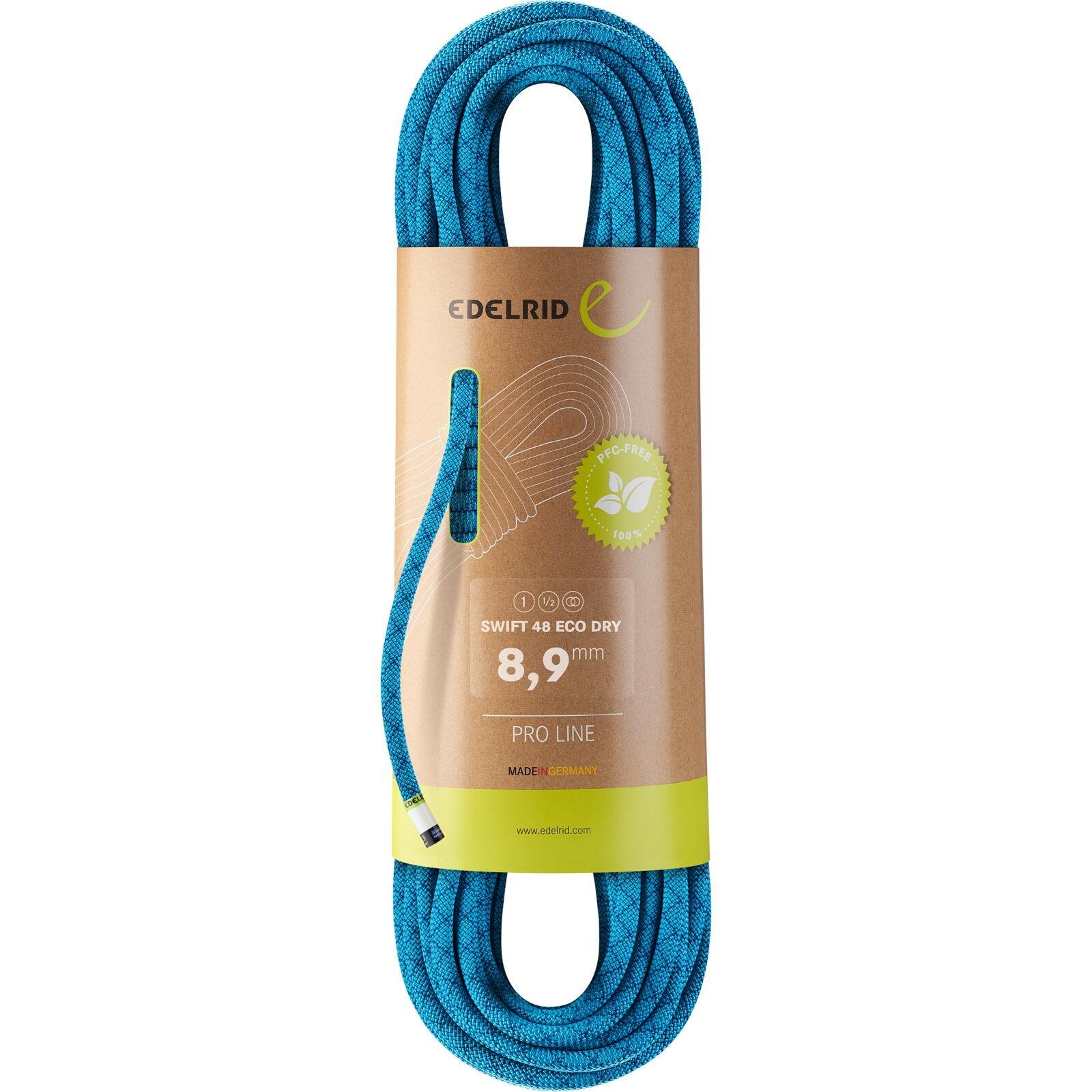 Corde dynamique EDELRID Swift 48 Eco Dry 8.9 icemint 1/1