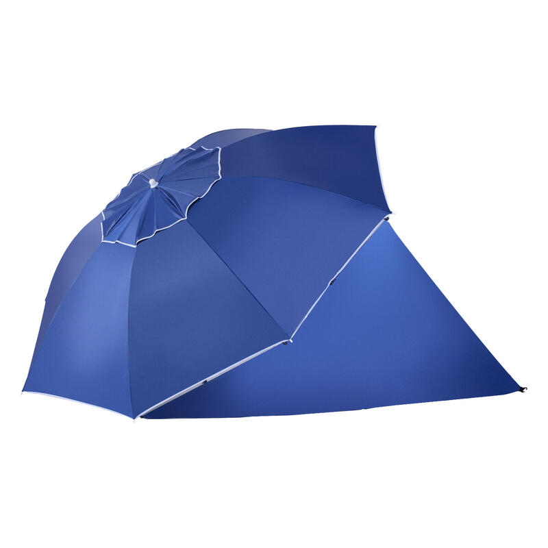 Outsunny Umbrelă de Exterior Parasolar 2X2.1m Albastru