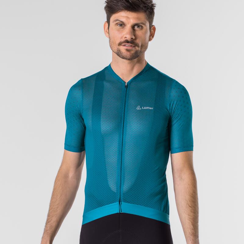 Maglia da ciclismo a maniche corte FZ Cool Air Blue Coral uomo – Blu 3/5