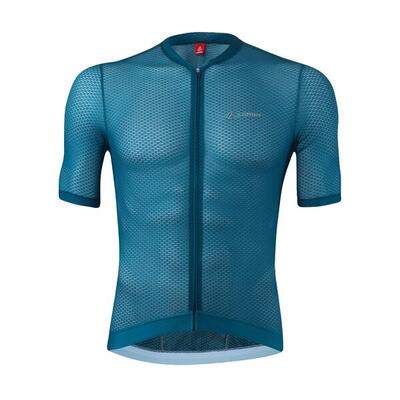 Fietsshirt korte mouwen fz cool air blue coral heren - blauw