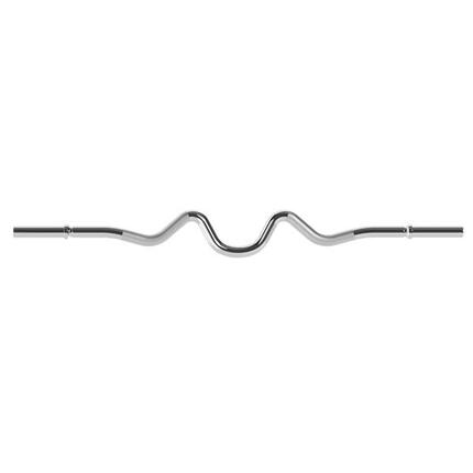 EZ Super Barre de curl - Barre d'haltère - 30 mm - 120 cm - avec fermetures à re