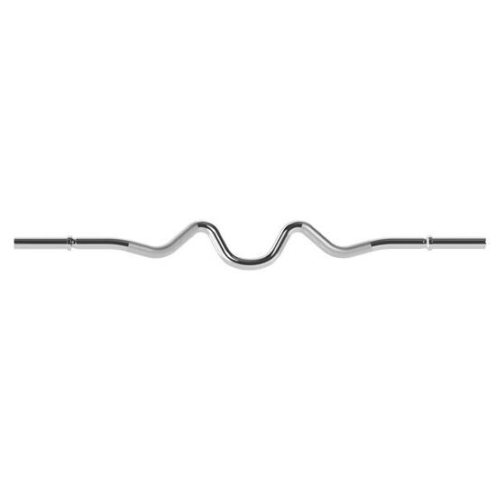 EZ Super Barre de curl - Barre d'haltère - 30 mm - 120 cm - avec fermetures à re