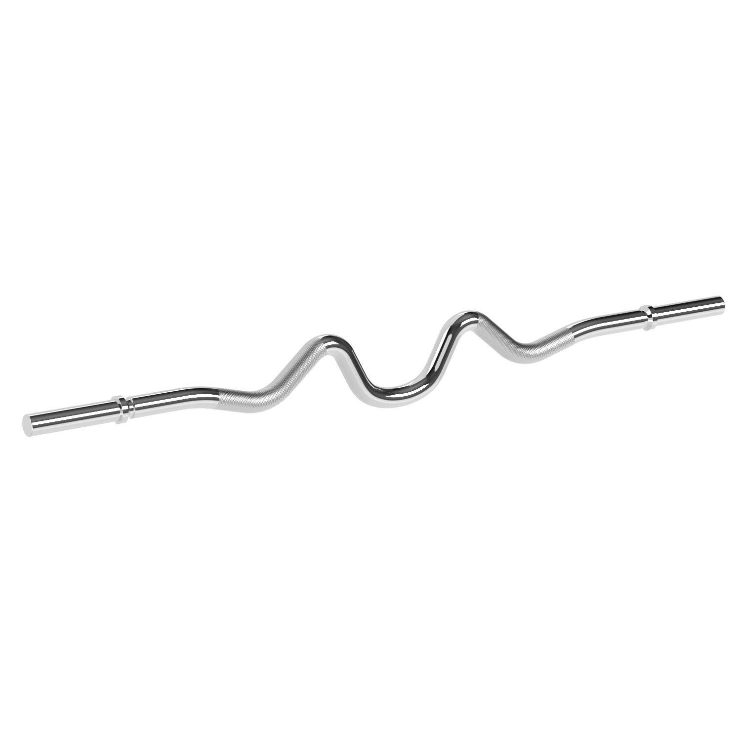 EZ Super Barre de curl - Barre d'haltère - 30 mm - 120 cm - avec fermetures à re 2/5