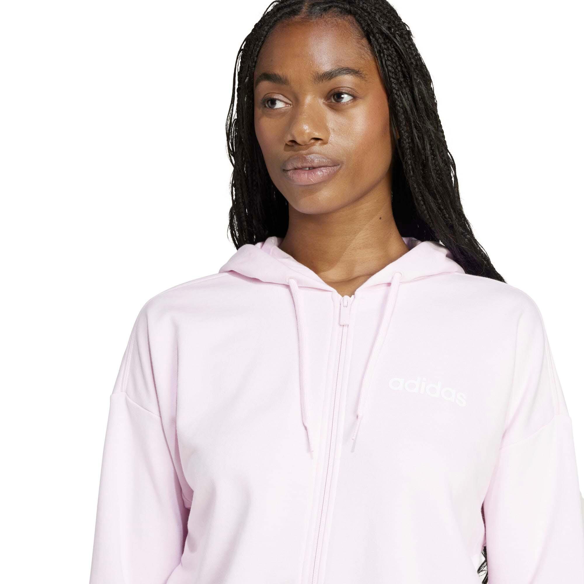 Adidas Sport W Lin Ft Fz Hd Sweatshirt Vrouwen 4/5