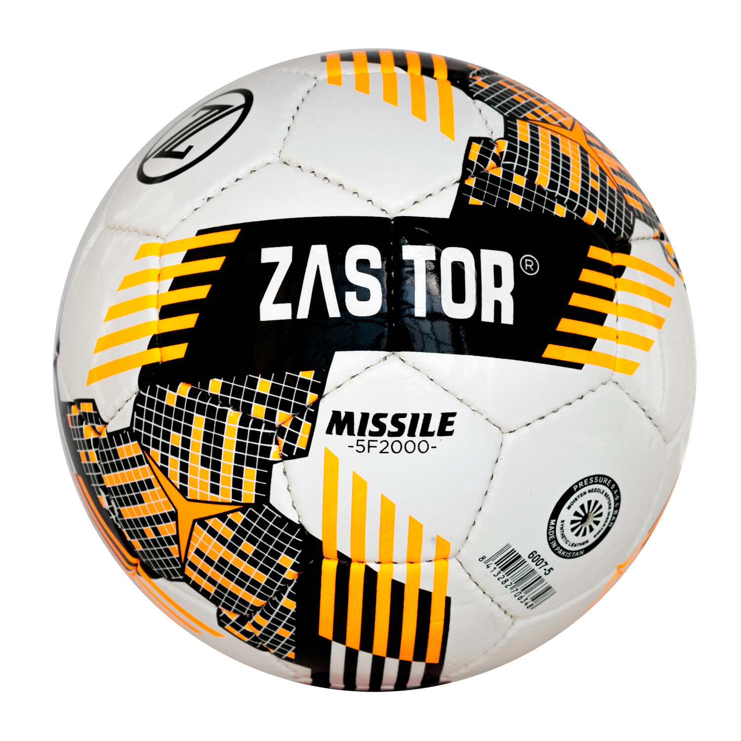 Balón de Fútbol Zastor Missile 5F2000 Naranja Talla 5 1/4