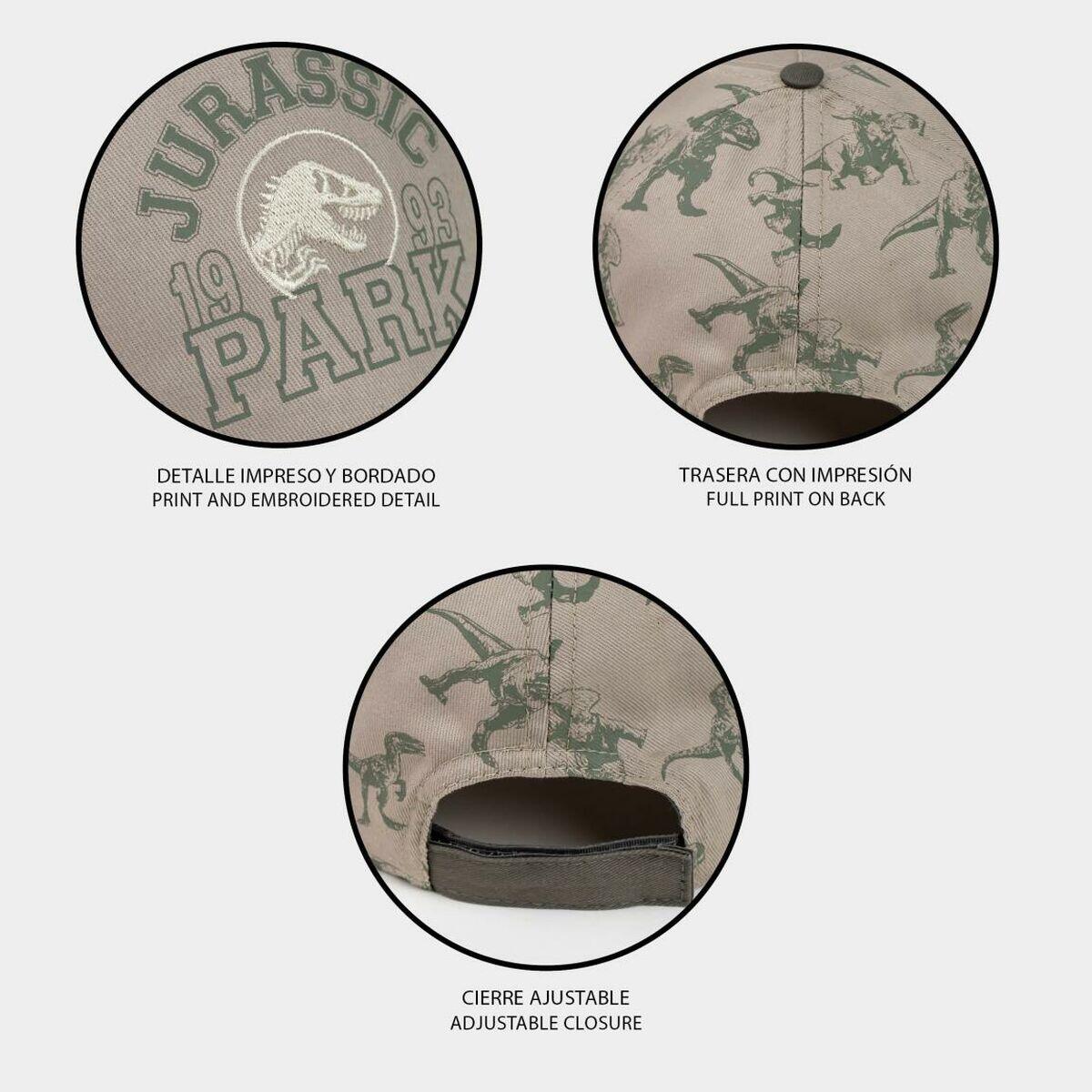 Gorra Infantil Jurassic Park Verde 2/4