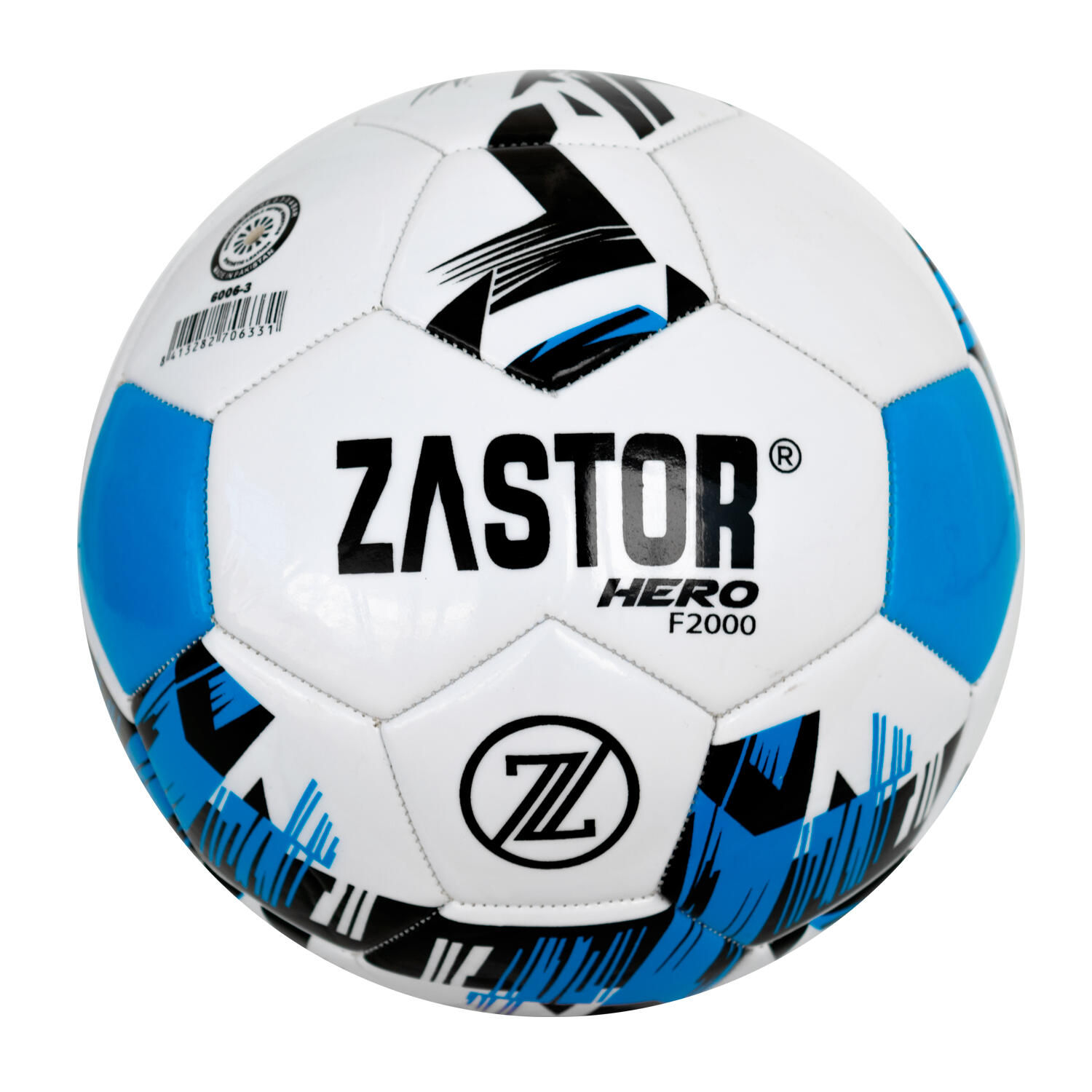 Bola de Futebol Zastor Hero 3F2000 Azul T-3 1/4