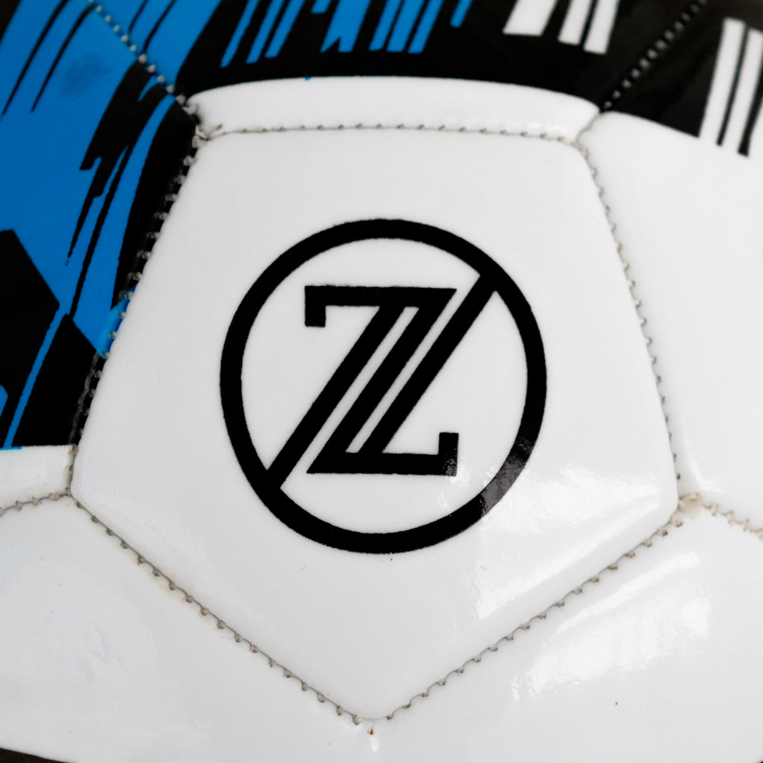 Bola de Futebol Zastor Hero 3F2000 Azul T-3 4/4