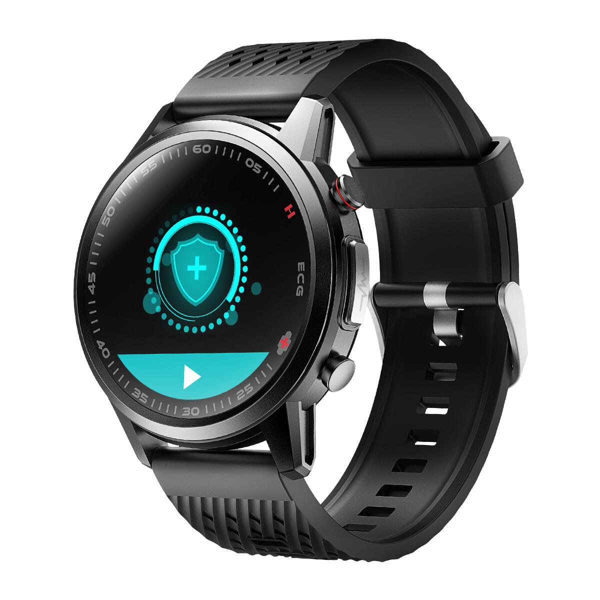 Smartwatch sportivo unisex Watchmark Cardio One Pro nero 4/7