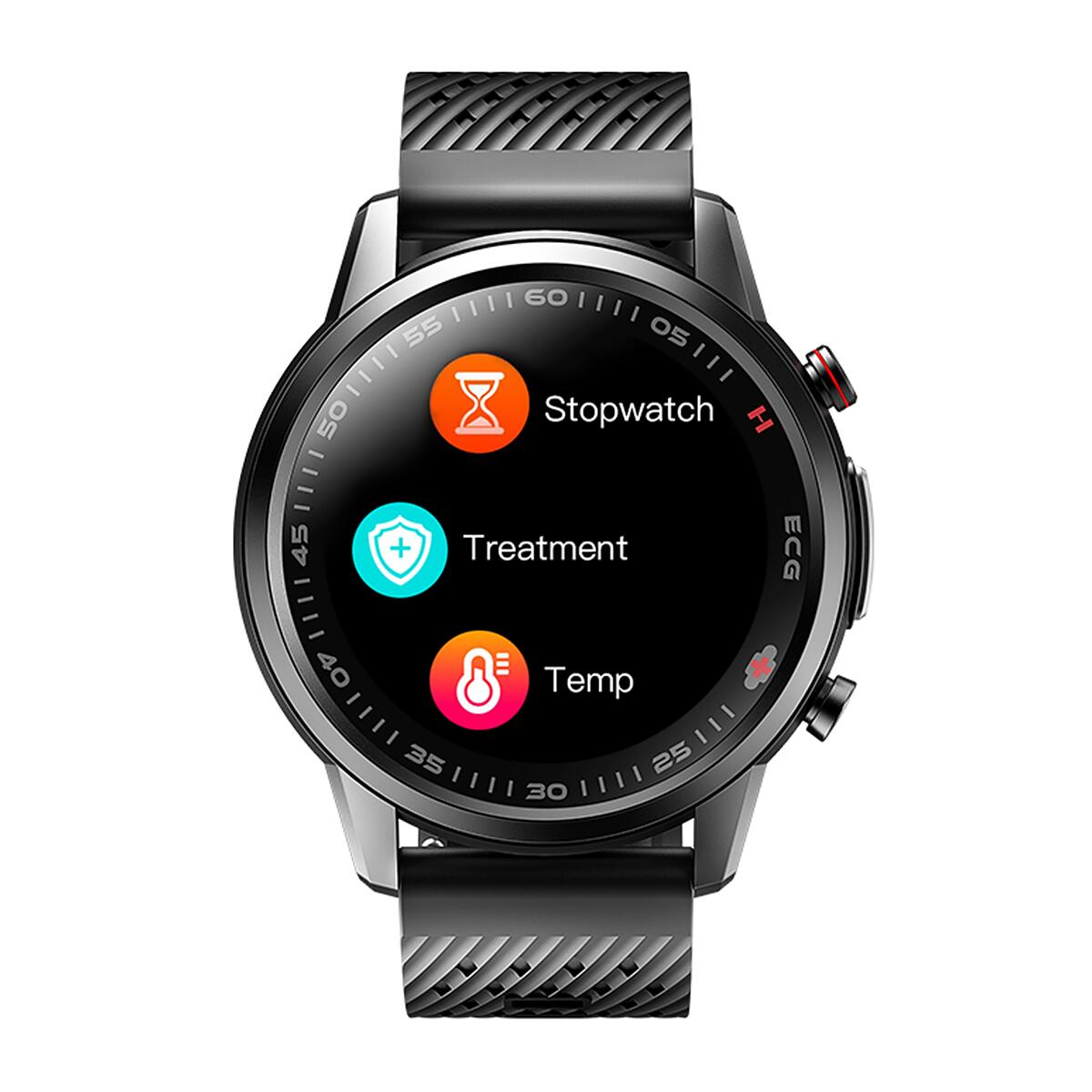 Smartwatch sportivo unisex Watchmark Cardio One Pro nero 3/7