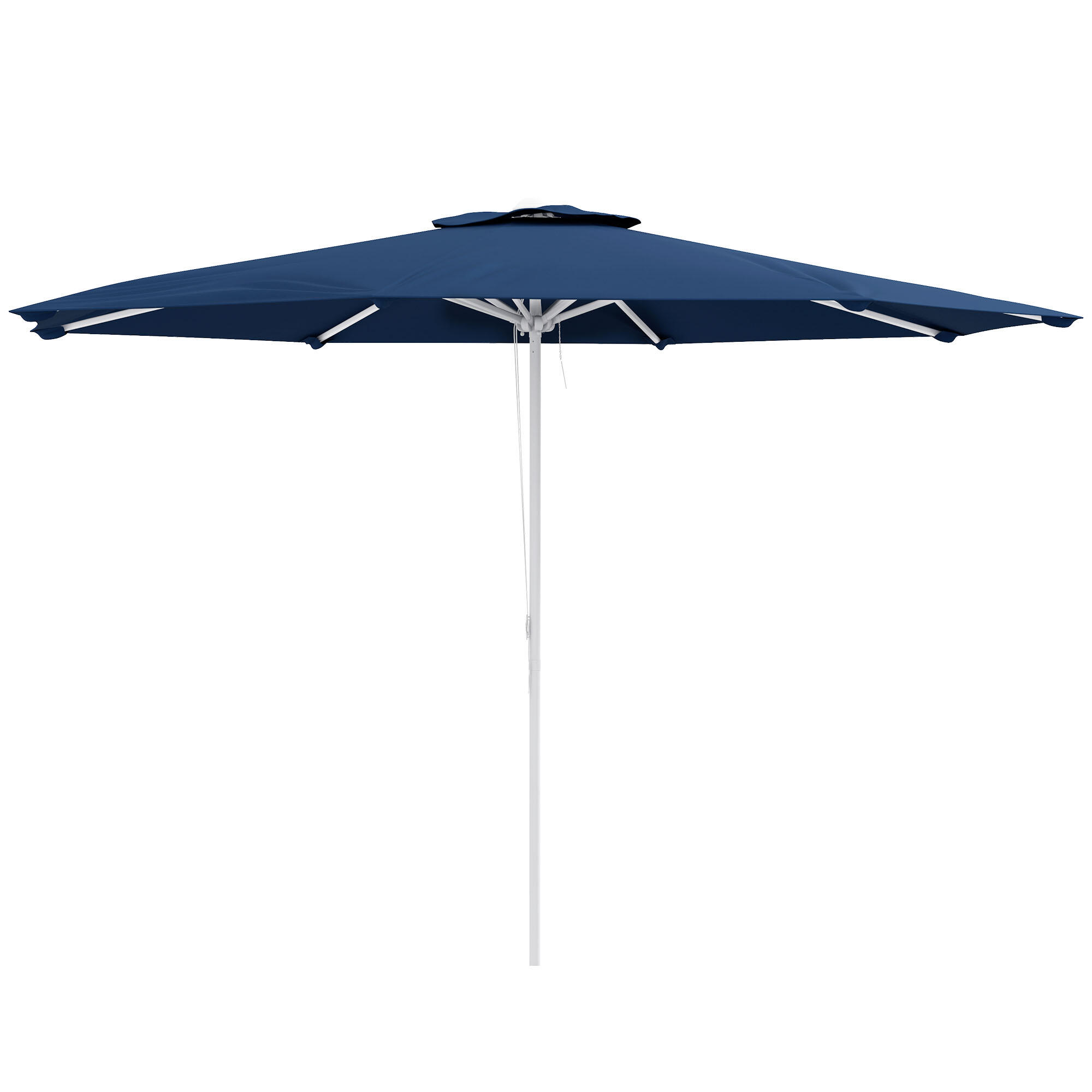 Outsunny Ombrellone Da Spiaggia 178x205 Cm – Parasole Reclinabile 45°, Altezza Regolabile, Anti-UV, Impermeabile, Con Borsa Da Trasporto