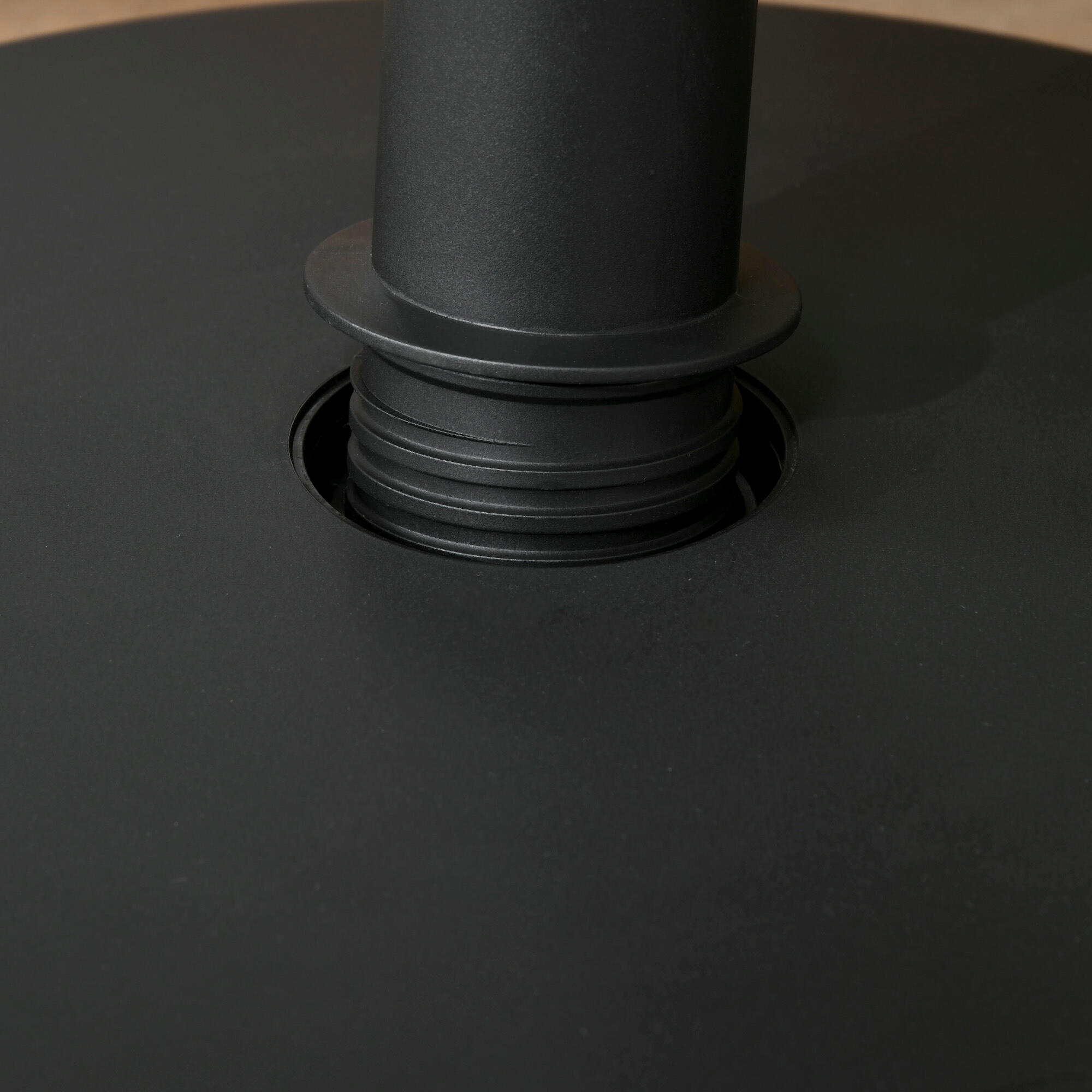 Base per ombrellone con palo centrale nero 19 kg