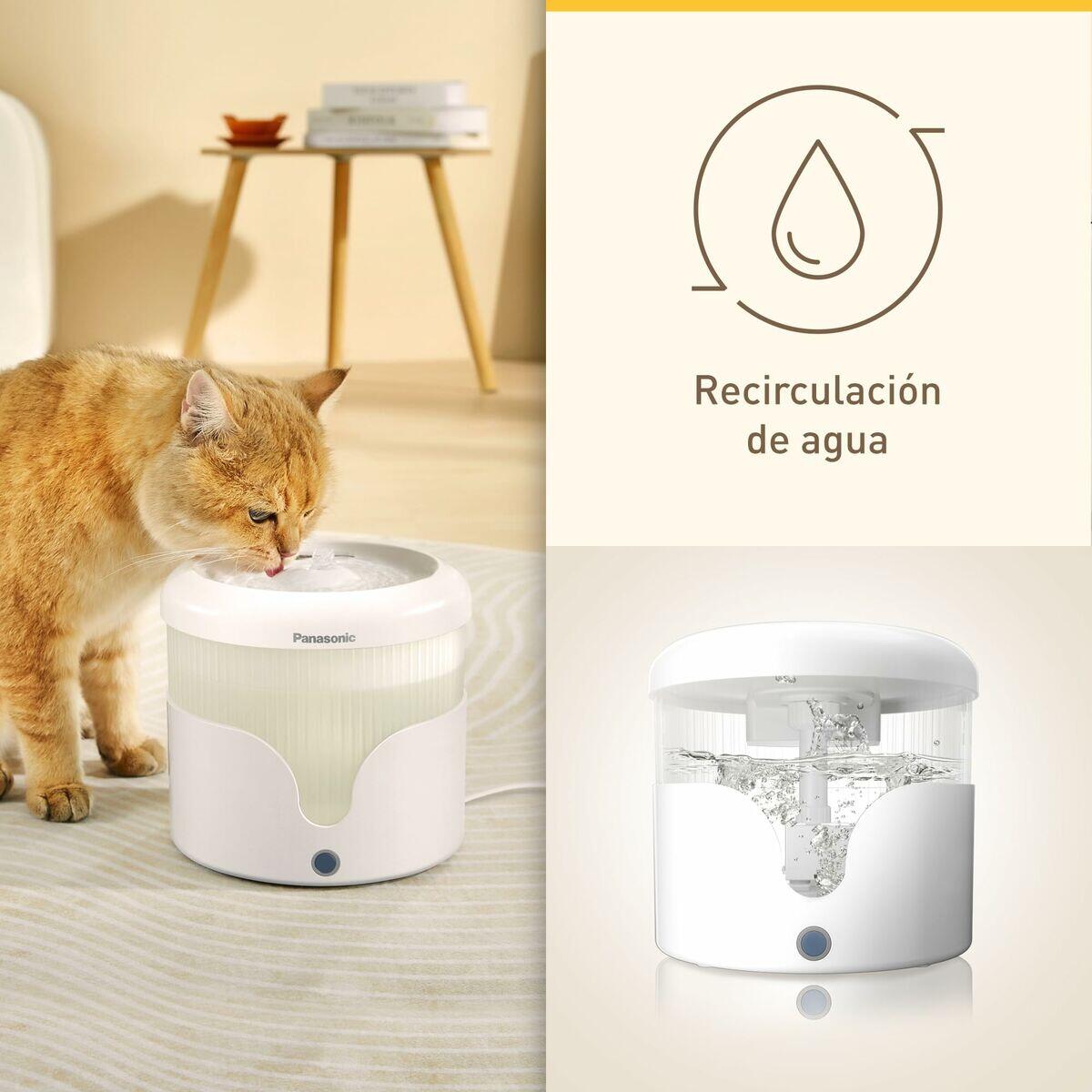 Fontaine pour Animaux de Compagnie Panasonic CP-JNW01CW Blanc 3/5
