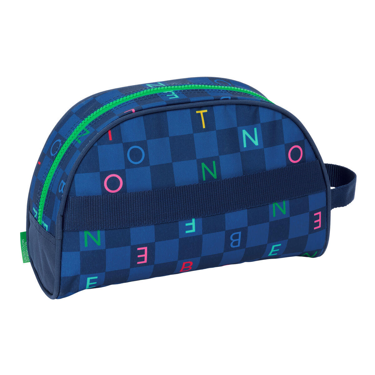Neceser de Viaje Benetton Damero Azul marino 2/4