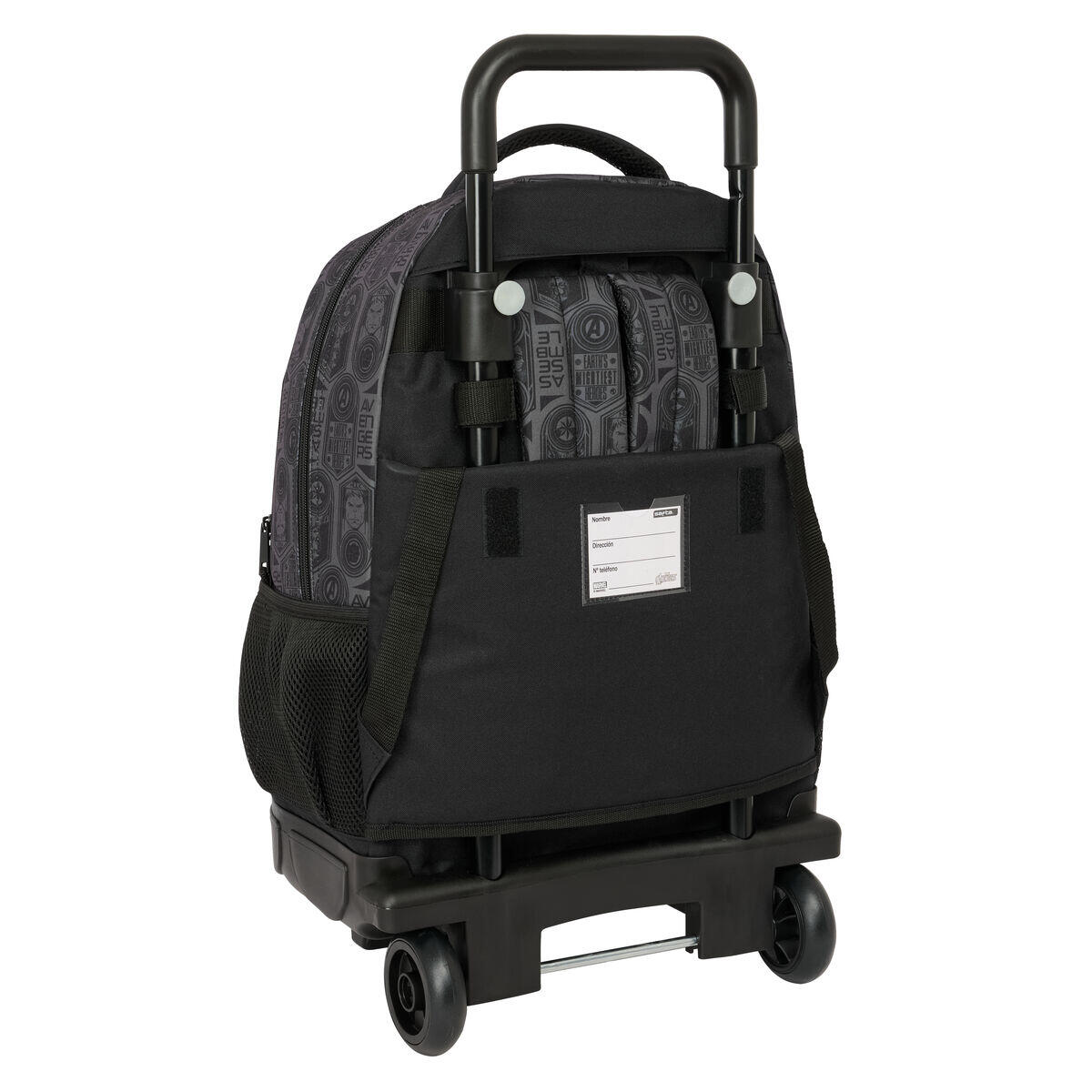 Cartable à roulettes The Avengers Vendetta Noir 2/3