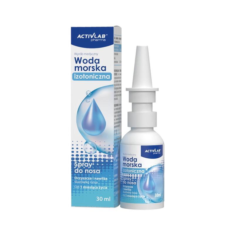 Woda morska izotoniczna spray do nosa Activlab Pharma