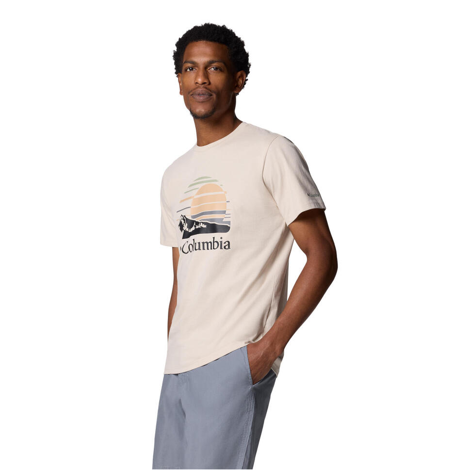 T-shirt sportowy z krótkim rękawem męski Path Lake II Graphic Tee