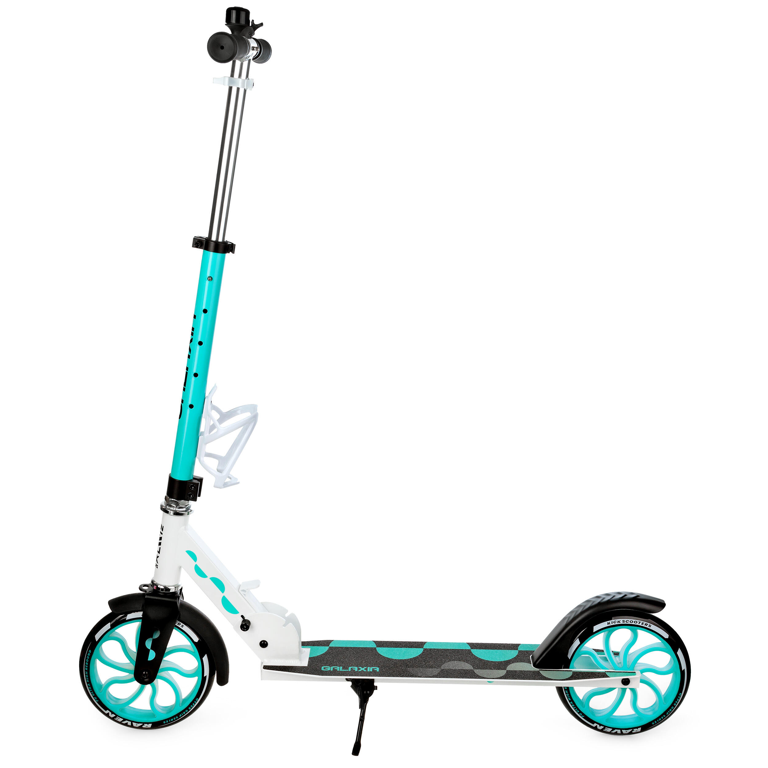 Trottinette pliante avec sonnette, porte-bouteille, roues Galaxia 6/7