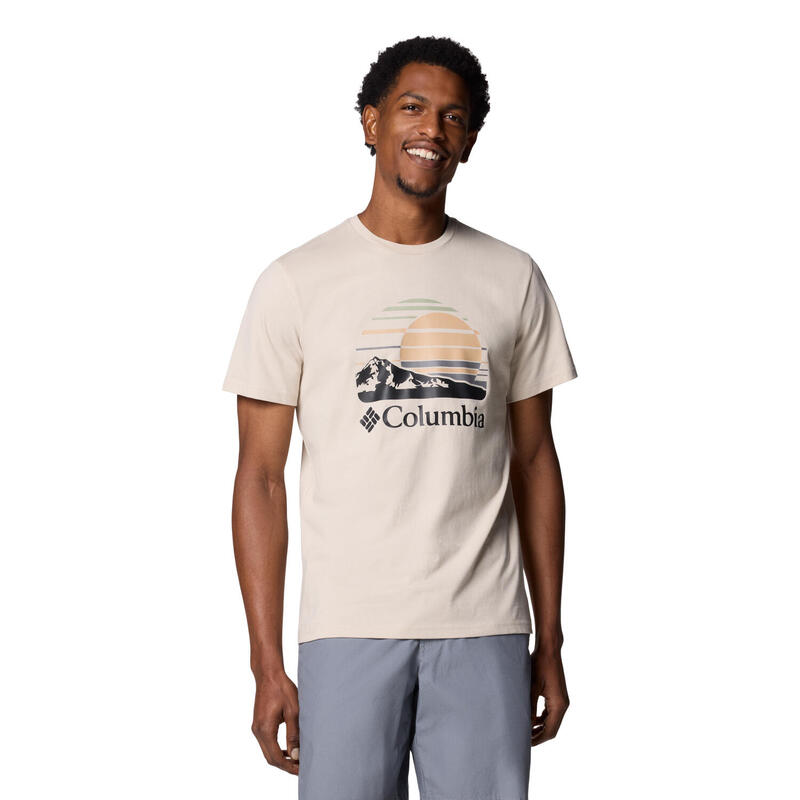 T-shirt sportowy z krótkim rękawem męski  Path Lake II Graphic Tee