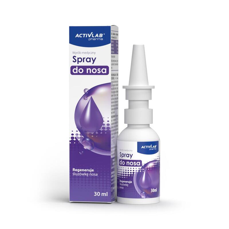 Spray do nosa regenerujący śluzówkę Activlab Pharma