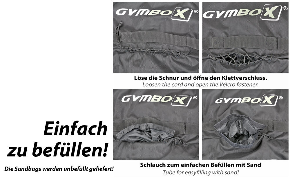 GYMBOX Sandbag für Funktionelles Training 25kg/50kg (25 Kilogramm) 3/7