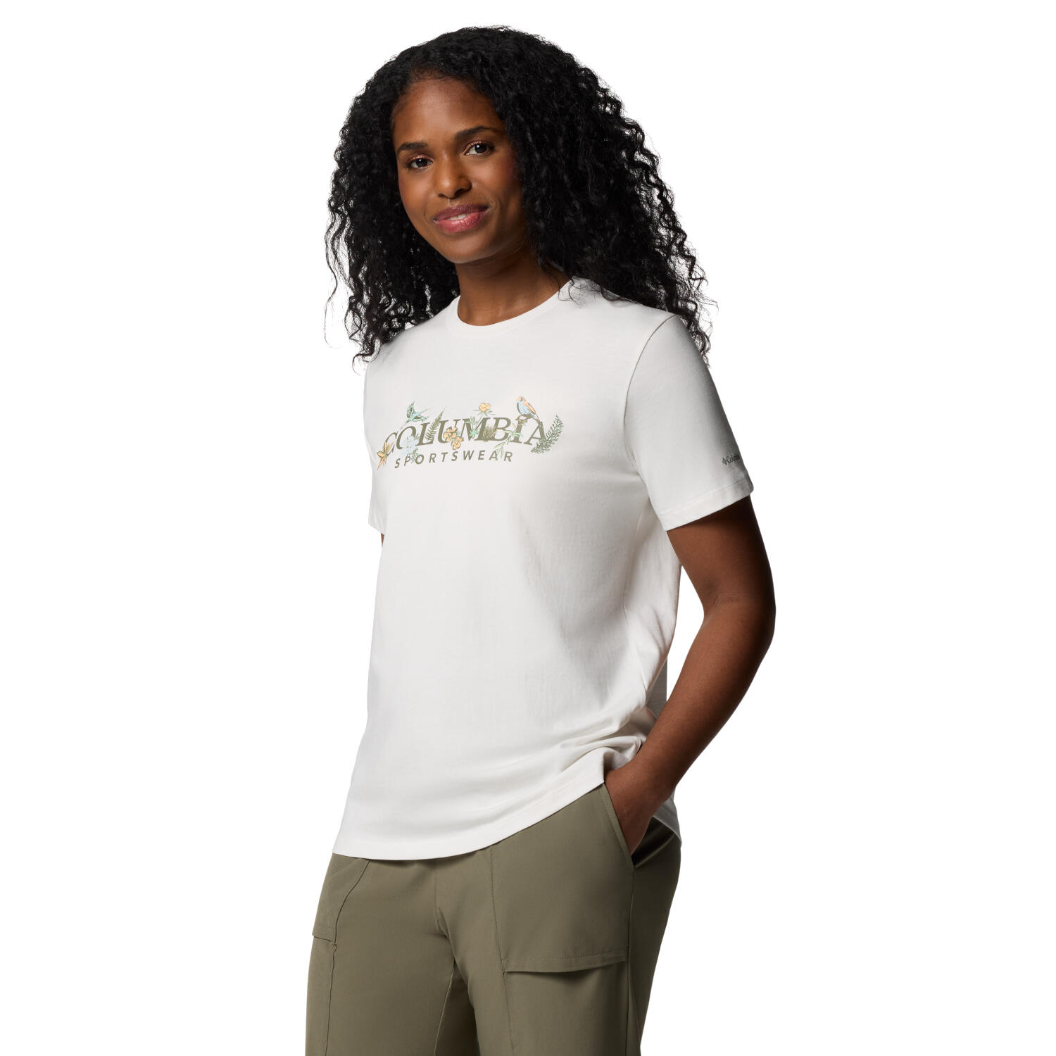 T-shirt sportowy z krótkim rękawem damski  Boundless Beauty Logo SS Tee 2/6