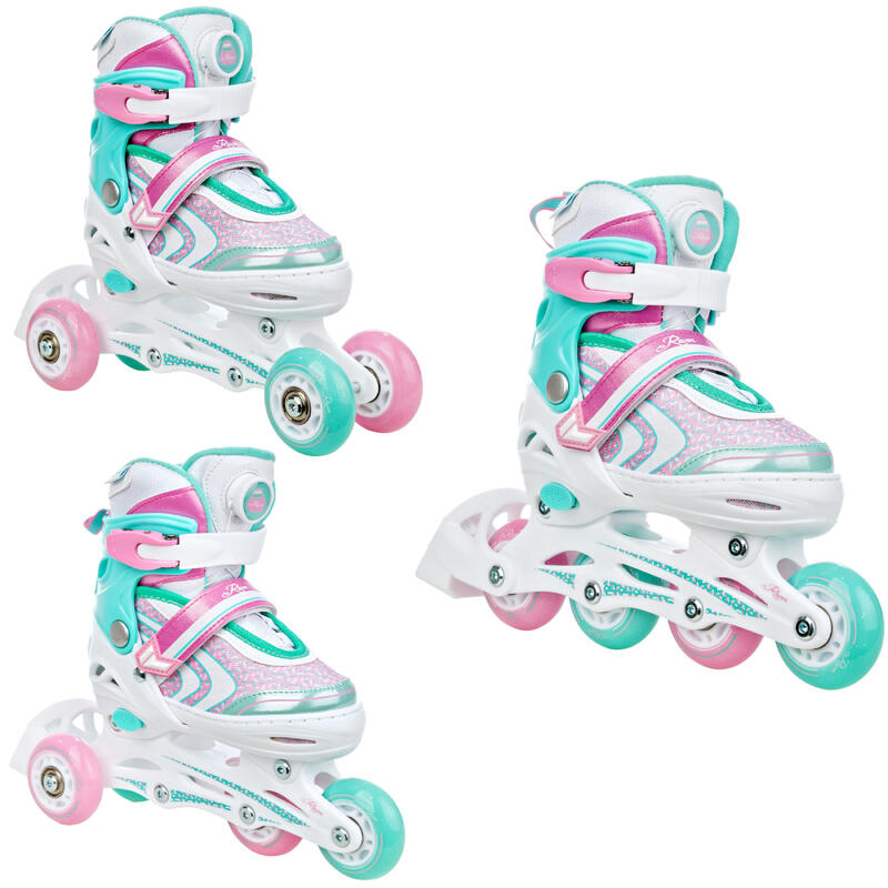 Patines ajustables 3en1 Lia PLUS Ruedas LED luminosas