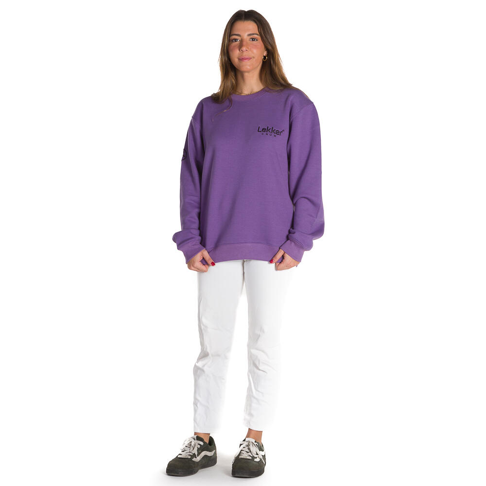 Sweater Classic Purple 1/4