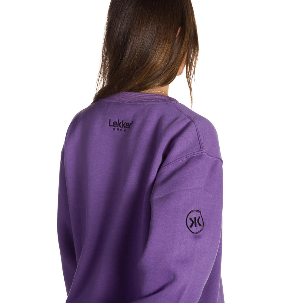 Sweater Classic Purple 3/4
