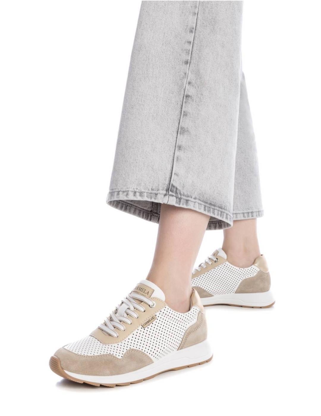 Scarpe da donna Carmela 162151 beige 5/5