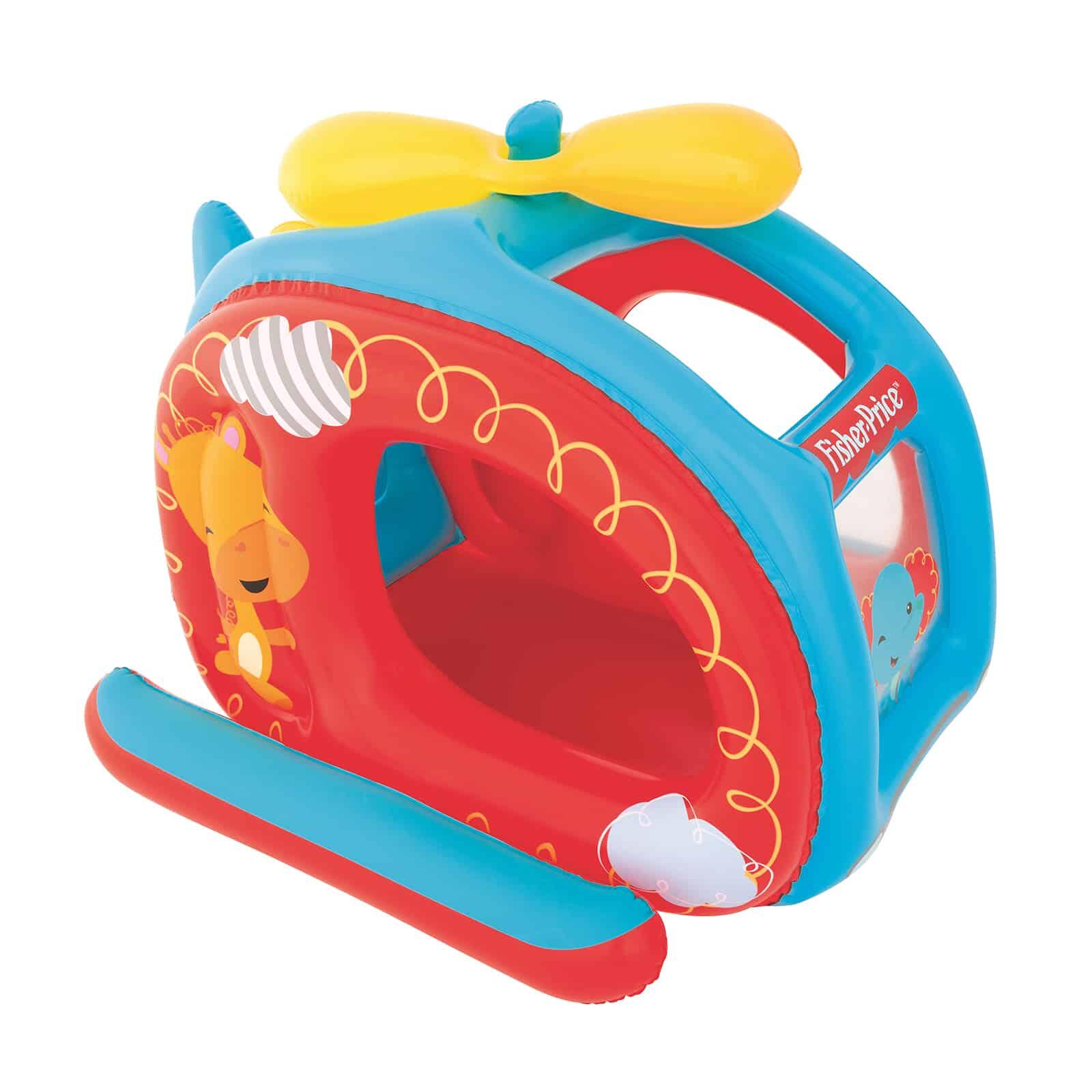 Piscina de Bolas Hinchable Bestway Helicóptero Fisher Price 137x112x97 cm 2/5