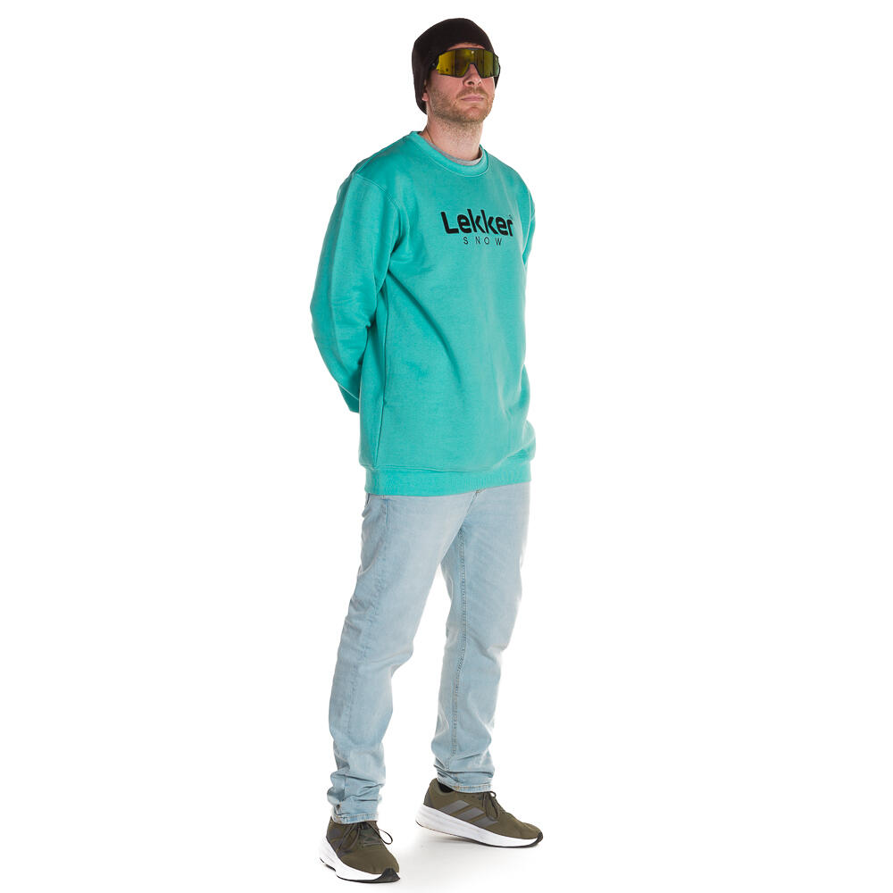 Sweater Classic Aqua 2/3