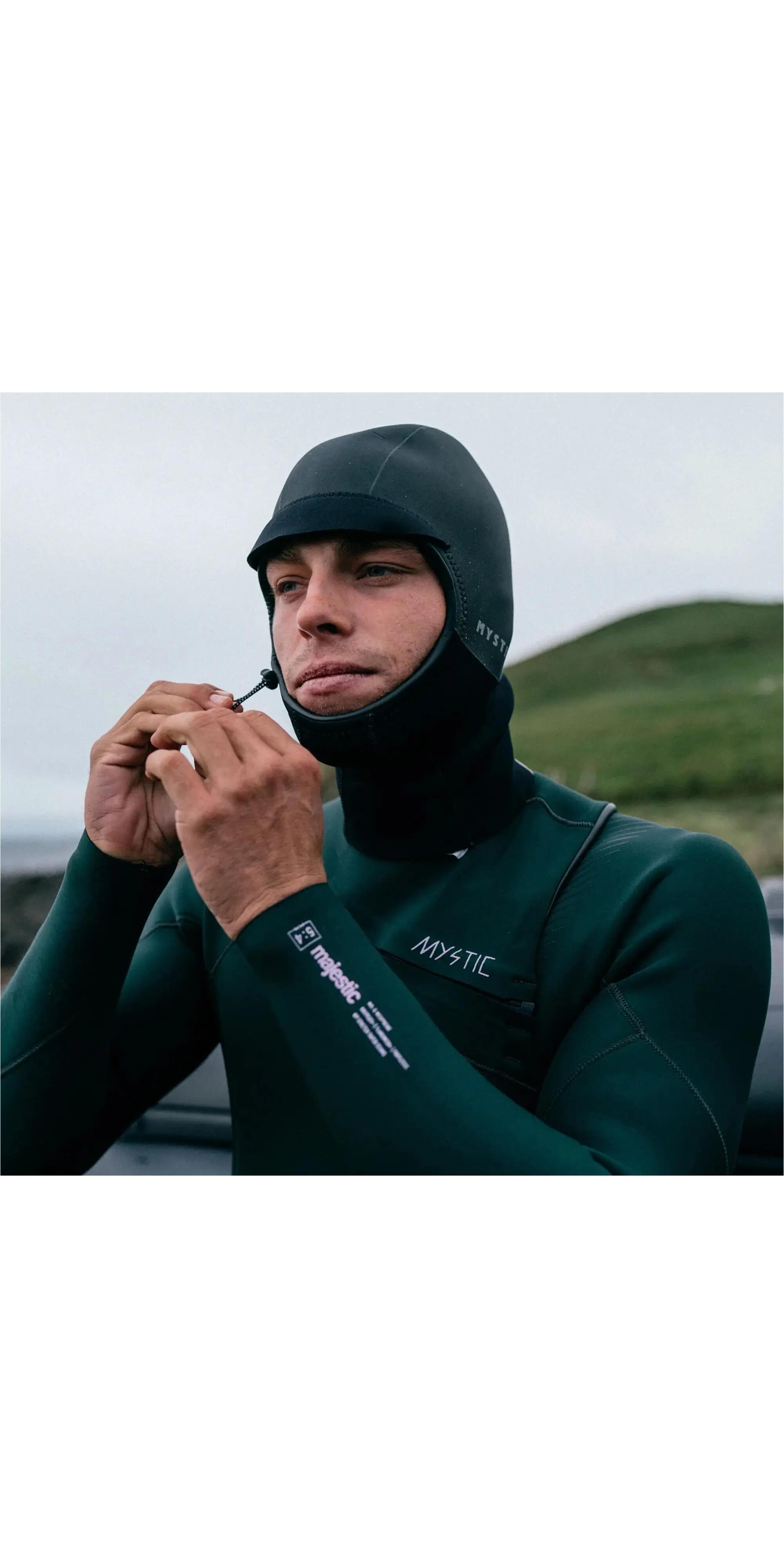 Mystic Roam 3mm Long Wetsuit Hood - Black 6/6